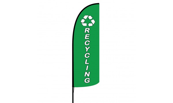 Recycling Custom Advertising Flag